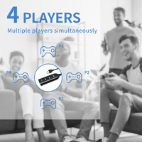 Gra wideo konsola Super konsola X Pro 4K HD na PSP/PS1/N64 Retro Mini tuner telewizyjny odtwarzacz gier z ponad 50000 grami z emulatorem 50 + 6